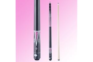 Teekerwang Billiards Short Pool Cue Stick, 48inch Billiard Cue Sticks, Table Pool Stick for Beginners, Hardwood Canadian Maple Pool Sticks for Billiard Table Sports