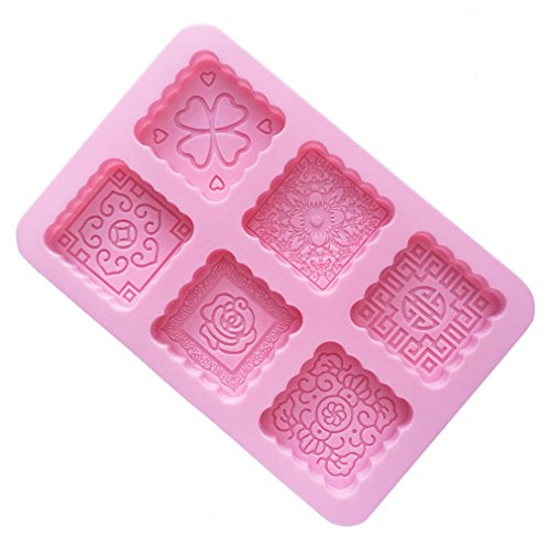 Silikomart Pralinenform Eiswürfelform Blume Rose Silikon Muffinform Muffin Form Muffinförmchen Kuchen Cup Cake Pudding Gelee Cupcake Kuchenformen Cupcake Form Backform