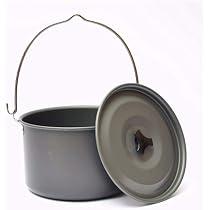 Marmite Camping Suspendue Alliage Aluminium - Trépied Portable - Cuisine Outdoor Randonnée