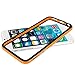Champion Quality Iphone 6/6s Silicon Bumper Orange Black by G4GADGET®