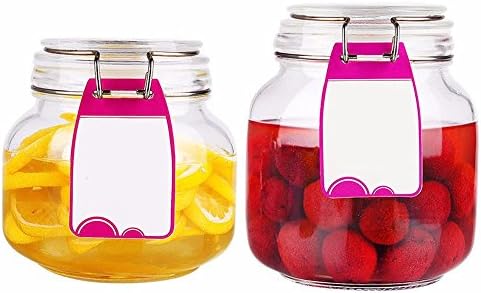 ANGEELEE Kitchen Glass Jar Moisture-Proof Home Multi-Purpose Jam Bottle Cruet Due Set Di Serbatoi Di Vetro