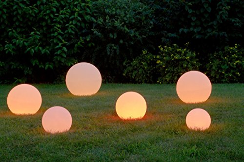 Luminatos 30S, LED Solar Leucht Kugel 30cm, 7 Farben, wasserdicht, Solar - 7