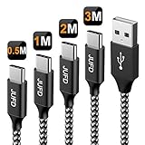 super flexible usb cable [Sincronización y carga]: nuestros cables cumplen con la especificación USB-TYPE-C versión 1.1, resistencias de identificación estándar de 56kilohom y 22awg, admiten la carga rápida máxima de 3A y la velocidad de sincronización de datos de hasta 480 Mbps.