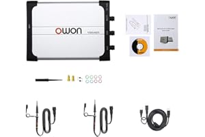 Owon VDS1022I osciloscopio virtual de doble canal ancho de banda de 25 m USB aislamiento 100MS/S tasa de muestra