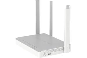 Keenetic Hopper DSL Modem router Wi-Fi 6 mesh Supervectoring VDSL2/ADSL2+ AX1800 con smart switch Gigabit a 4 porte e porta USB 3.0