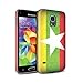 Produktbild Stuff4® Matte Snap-On Hülle/Case für Samsung Galaxy S5 Mini/Myanmar/Burma Muster/Asien Flagge Kollektion
