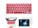 Price comparison product image aDream Computers Stickers Silicone Macbook Keyboard Skin Protector Keyboard Film Cover for Apple New Pro 13.3"