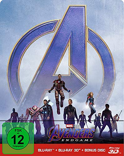 Preisvergleich Produktbild Avengers: Endgame - Steelbook - Bluray und Bluray 3D / Deutsch