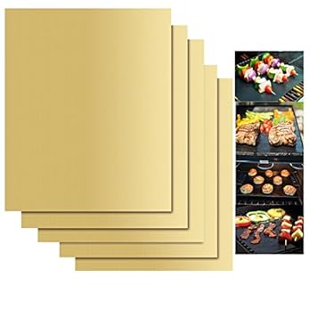 5 Stcke Bbq Grillmatte Kochen Mattekingcoo Wiederverwendbare Antihaft Backmatte Ofen Liner Fr Kohlegas Grillen Herd Kochen Und Backen 40x33 Cm