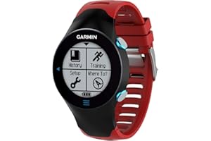KINOEHOO Correas para relojes Compatible con Garmin Forerunner 610 Pulseras de repuesto.Correas para relojesde silicona.