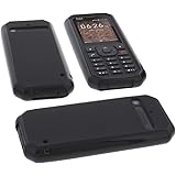 foto-kontor Custodia per cellulari Cat B35 in Gomma TPU di Colore Nero