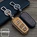 Produktbild CAROCASE Leder Vintage Leder Schlüssel-Etui Cover für Volkswagen Passat CC B7 Hellbraun