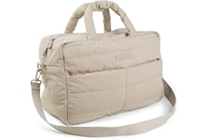 Done by Deer Gesteppte Wickeltasche - Wickelunterlage und zwei Haken für den Kinderwagen enthalten - Unverzichtbares Babyzubehör - 100% recyceltes Polyester