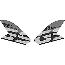 Zijstickerset, compatibel met BMW R 1200 GS 2013 2016 AD R1200GS STD 001 (WHITE