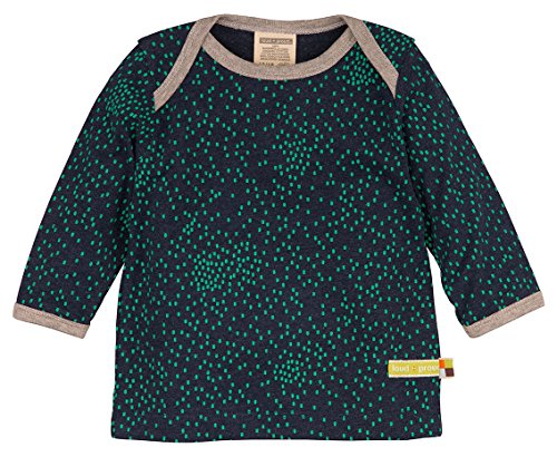 loud + proud Unisex Baby 157 Full Sweatshirt, Blue (midnight Mi), 18-24 months (Manufacturer size: 86/92)