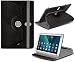 Produktbild i-Tronixs Viliv S10 Klinge 10. 2,5 cm Zoll (schwarz Carbon) Tablet Universal PC Schutzhülle Tablet Stabiler Synthetisches PU-Leder 360 ° Drehbar Fall mit 4 Federn
