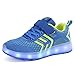 Produktbild Bkghg Breathable USB Ladegerät glühender Turnschuhe geführte Kinder Beleuchtung Schuhe Jungen/Mädchen beleuchtet Luminous Sneaker Rosa Blau 2.5