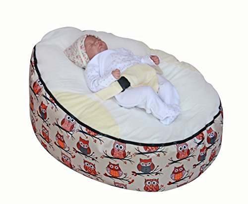 chouettes Pouf pour bébé Snuggle Lit avec Filling-uk vendeur
