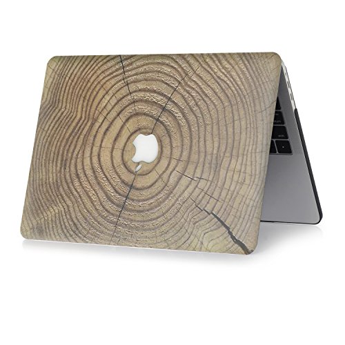 AQYLQ MacBook Air 13 zoll H  lle Schutzh  lle Case Cover MacBook Air 13 3 H  lle  A1369   A1466  Holz Textur Muster Design 3 MW-15N 