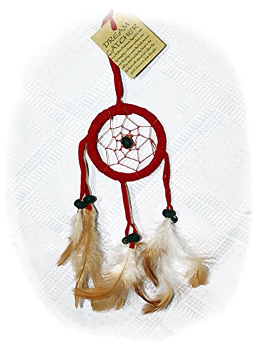 10 x Traumfänger Set. Dreamcatcher 6 cm. Kindergeburtstag gemischte Farben - 4
