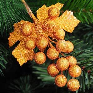 Christmas Xmas Fruit Ear Leaves Party Tree Holiday Amazon In Electronics