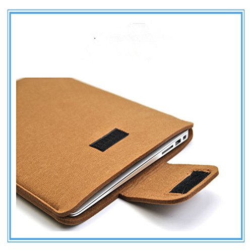 BigForest Macbook Pro 13 Zoll Filz Sleeve H¨¹lle – Ultrabook Laptoptasche Notebooktasche Laptop Schutzh¨¹lle Tasche Dark Grey - 4
