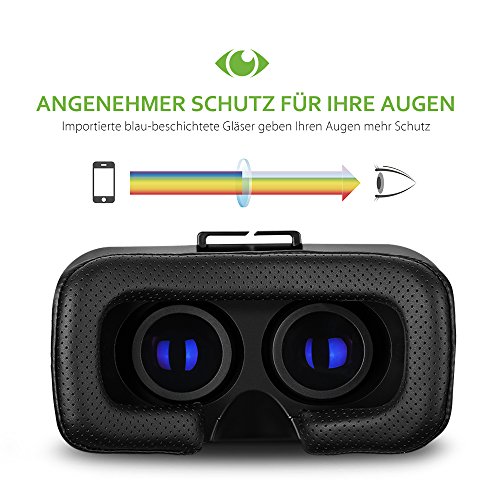 Precio Más Barato HoLife Gafas 3D de Realidad Virtual para Móviles,
Compatible con el Samsung Galaxy S7, S7 Edge, S6 y S6 Edge , Iphone
5 ,6 y 6s Plus, y Teléfonos Inteligentes de Sistemas Android con
Pantallas entre 4.0 y 6.0 Pulgadas, Escenarios Impactantes para
Películas y Juegos,- Alta Tecnología y Gran Calidad Descuento