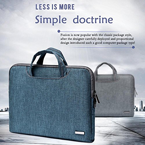 Pawaca 11 6 Zoll D  nner Laptop-H  lle-Kasten mit Handgriff  Nylon Sto  fest Sch  tzender Aktenkoffer Beutel Laptop Tasche und Aufbewahrungsbeutel f  