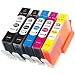 Starink 5 Pack Replacement for HP 564XL HP 564 Ink Cartridge High Yeild Compatible with Photosmart 7510 7520 7515 C6380 C310a C410, OfficeJet 4620 (1 Black, 1 Photo Black, 1 Cyan, 1 Magenta, 1 Yellow) RS.2539.00