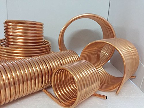Spirale aus Kupferrohr 18x1mm weich aus 10m mit Ø ca. 31cm (Kupferrohrspirale) - 8