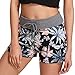Produktbild Dasongff Damen Camouflage Shorts Stoff Baumwolle Hot Pants mit Gummizug Kurz Hose Beach Sportshorts Strandshorts Mode Frauen Sommershorts Damenhosen Freizeit Mini Hotpants Shorts
