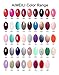 AIMEILI Soak Off UV LED Gel Nail Polish - Base and Top Coat Kit Set 10ml