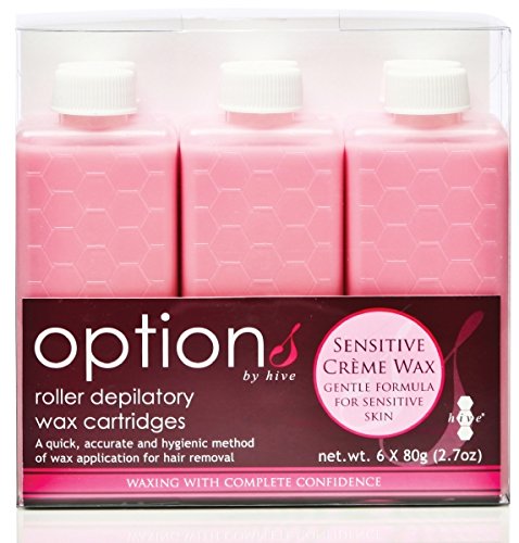 Hive 6pcs Refill Roller Depilatory Roll on Wax Cartridges Sensitive Creme Wax 80g CODE: HOB6615
