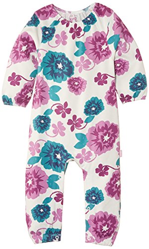 Kite Baby Girls Country Floral Long Sleeve Romper, Multicoloured, 3-6 Months