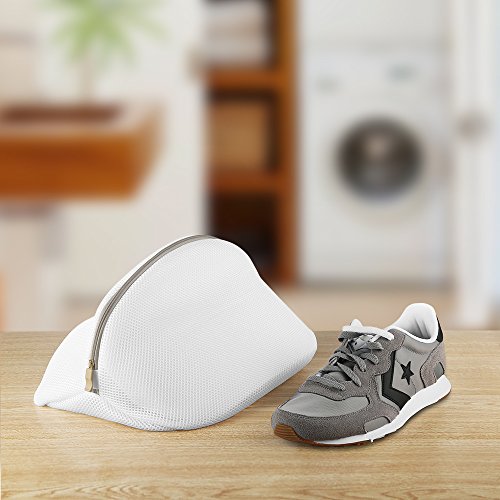 Ecooe 2 Stück Premium Wäschenetz für Schuhe / Sneaker, Multi Schutz Wäschenetz Wäschebeutel für die Reise - 6