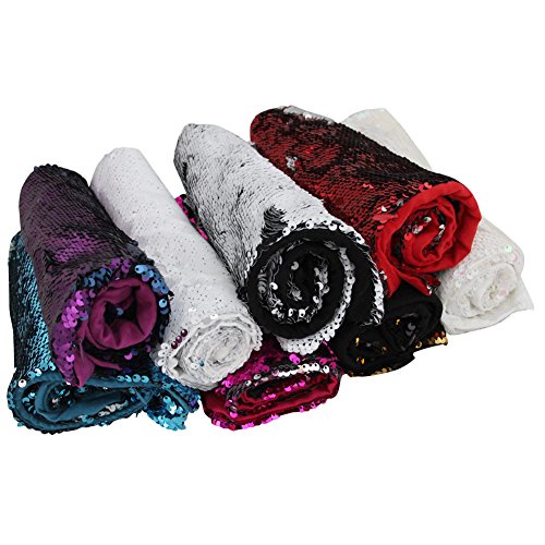 pailletten kissen, Janecrafts Meerjungfrau Glitzer Pailletten Kissenbezug Startseite Schlafzimmer Sofakissen Kissenabdeckung 40x40cm - 7