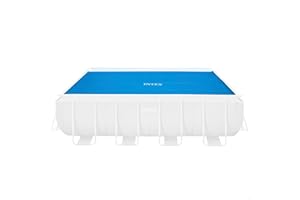 INTEX 55270 - Cobertor Piscina Rectangular 488x244 cm | Cobertor Solar Piscina Rectangular Recomendado para Proteger el Agua y Mantener el Calor