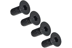 COOKIBLEND Lot de 4 vis fixes en acier inoxydable pour guidon et perche Ninebot pour scooter électrique Segway ES1 ES2 ES4