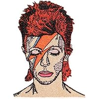 David Bowie Patch von mimosch - Aufnäher