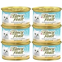 Purina Fancy Feast Grilled Tuna Wet Cat Food Can 85g (6 Cans)