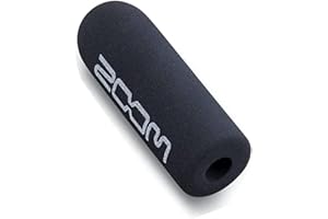 Zoom - WSS-6 - Bonnette antivent en mousse - pour SSH-6 et SGH-6 - couleur noire et logo ZOOM blanc