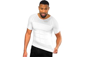 CURVELESS Smart-Shirt® T-shirt Intelligent | Correcteur de Posture | Anti Mal de Dos | Redresse Dos et Epaules | Confort Extrême | Stimule les Muscles