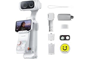Insta360 Luna Ultra Creator Bundle, 8K Dual-Lens Leica Vlog Camera