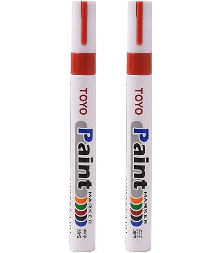 Gessetto Per Pneumatici - Pennarello Impermeabile, Per Marcatura Su Gomma, Legno, Vetro - Foto 9