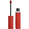 L’Oréal Paris Liquid Lipstick, Intense Colour, Longwear Matte Formula with Hyaluronic Acid, Transfer- and Smudge-Resistant, Infallible Matte Resistance, Shade: 400 Spill The Tea