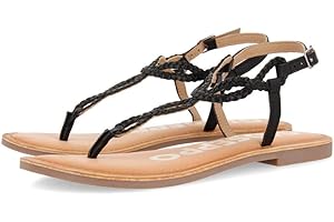 GIOSEPPO Sandali con Fasce Intrecciate Piombo per Donna Fyffe