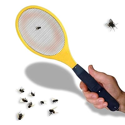 Eurowebb Raquette électrique tue Antimoustiques mouches insectes volants