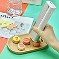 EVEBOT Handheld Food PrintPen Portable Mini Coffee PrintPen Latte Art Macaron Cookie DIY Design PrintPen, Christmas Gifts Bluetooth 4.2 - Brown, Red and Black 3PCS Colors