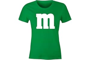 MoonWorks® Damen T-Shirt Gruppen-Kostüm M Aufdruck Kostüm Fasching Karneval Verkleidung
