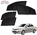 Auto Pearl - Premium Quality Day and Night Magnetic Sun Shades Car Curtain For - Toyota Etios - Set of 4 Pcs RS.1099.00